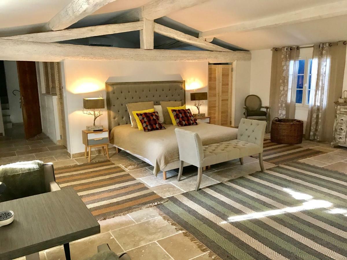 Saint-Laurent-dʼAigouze Mas Du Grand Bordes B&B 외부 사진